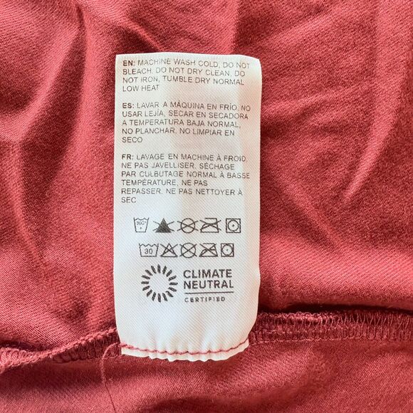 NWT Reformation Coen Jersey Knit Square Neck Mini Dress in Chianti Red Size M - Picture 10 of 16